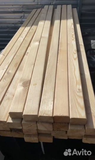 Брусок Лаги из лиственницы. Экспорт