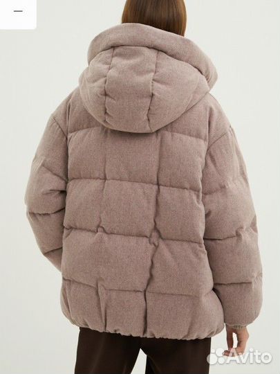 Пуховик из шерсти Finn-flare