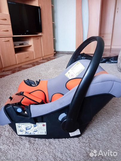 Детская автолюлька автокресло 0+ до 13 кг