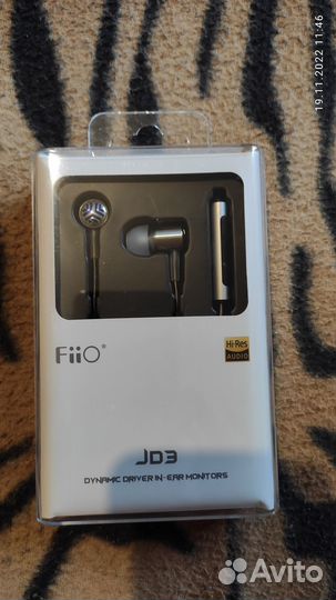 Наушники с микрофоном FiiO JadeAudio JD3