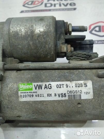 Стартер Skoda Fabia MK2 BXW 2009