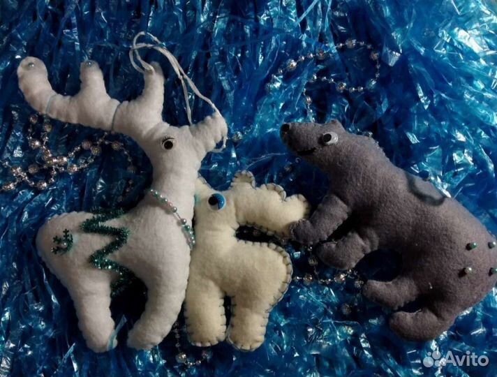 Игрушки из фетра