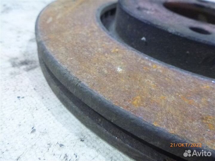 Диск тормозной передний левый Peugeot Partner 5F