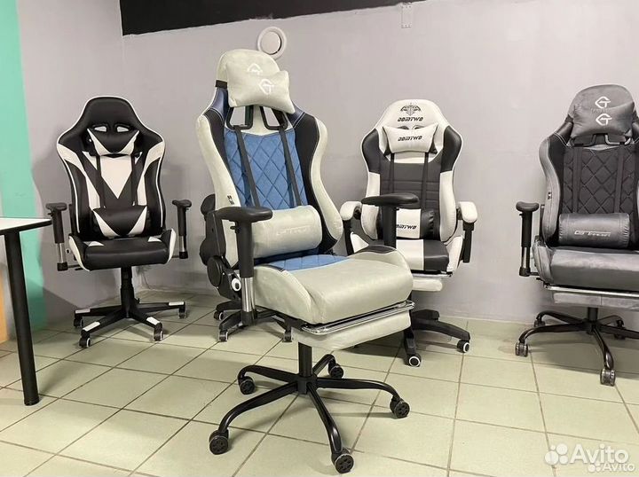 Компьютерное кресло офисное с функцией массажа