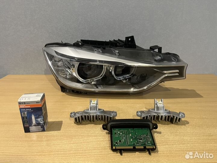 Фара правая BMW F30 дорестайлинг всборе с блоками
