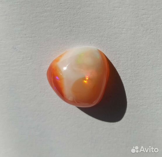 Опал огненный. Мексиканский натуральный
