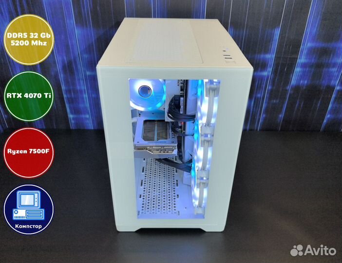 Домашний комп AMD7500F-RTX4070Ti-32DDR5-MJY926-B650