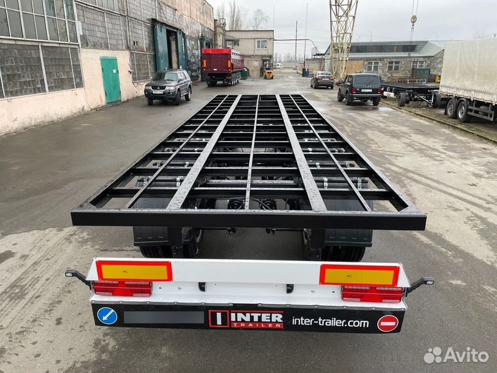 Прицеп бортовой ИнтерПрицеп 8533В0, 2024