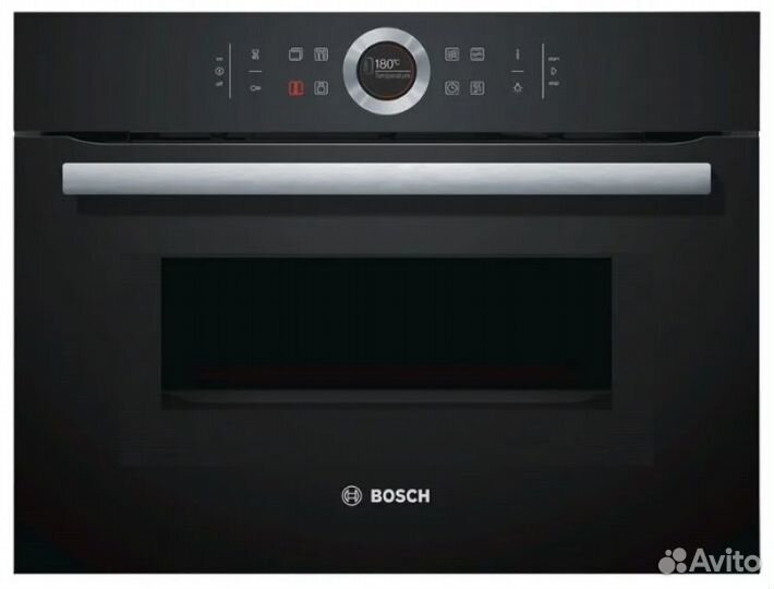 Электрический духовой шкаф с свч Bosch CMG633BB1
