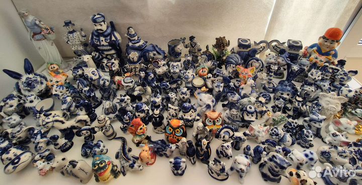 Фигурки гжель