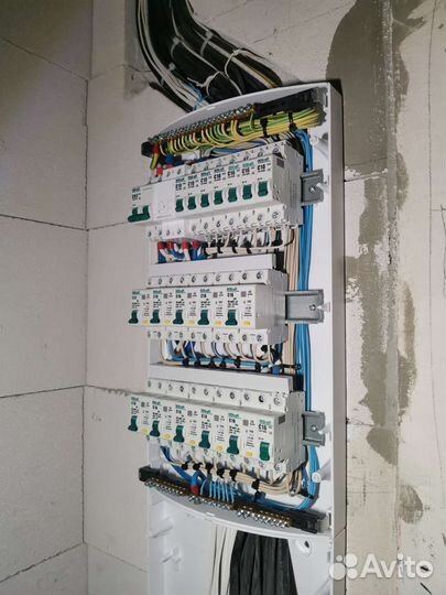 Электромонтажные работы, электрик