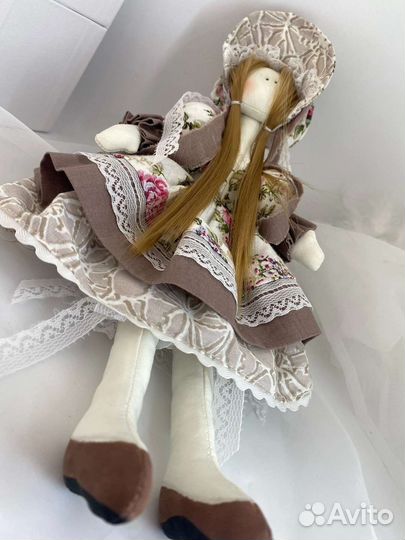 Кукла в стиле тильда Анастасия