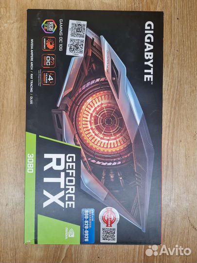 Видеокарта rtx 3080