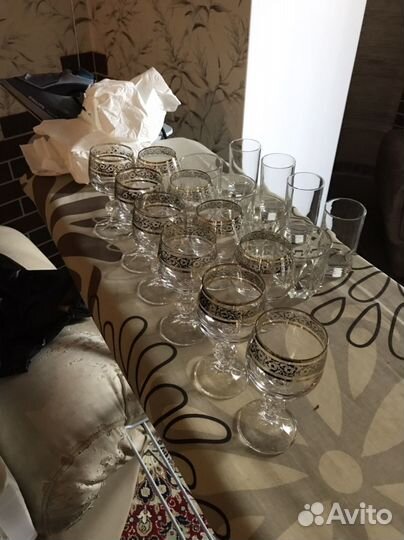 Бокалы для вина, коньяка, воды, текилы