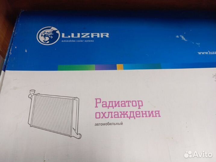 Радиатор охлаждения Chevrolet Aveo F14D3 2002—2012