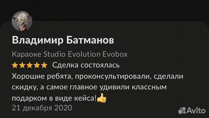 Топовое караоке Evobox Premium