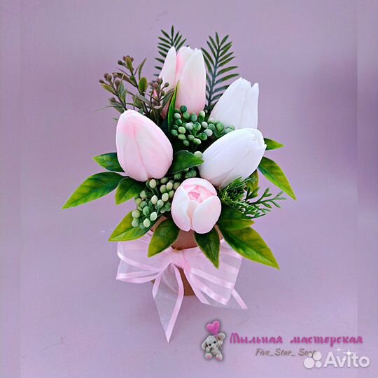 Букеты из мыла ручной работы День учителя