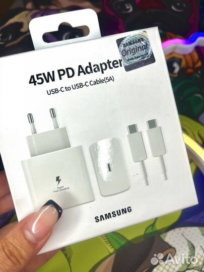 Зарядное устройство samsung 45w