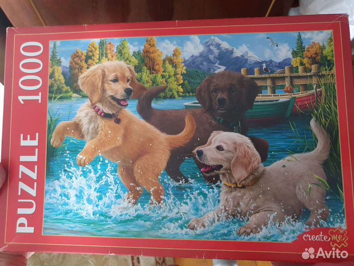 Пазлы 500 и 1000 деталей