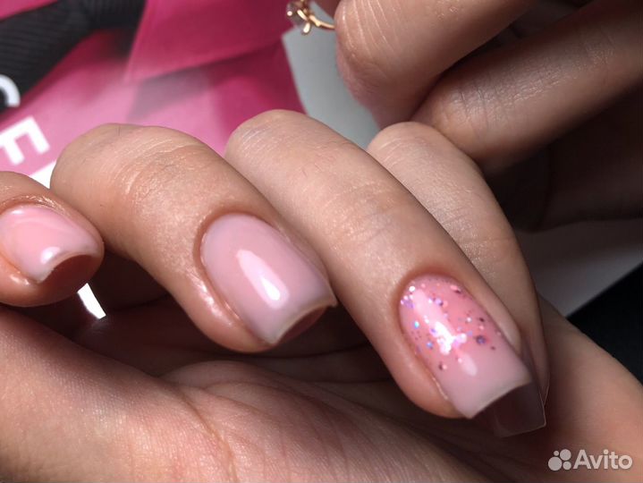 Маникюр +покрытие гель-лаком