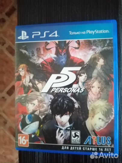 Игра Persona 5 ps4