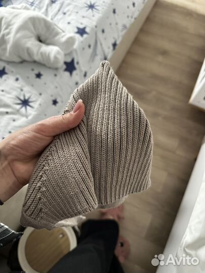 Шапка для новорожденного весна