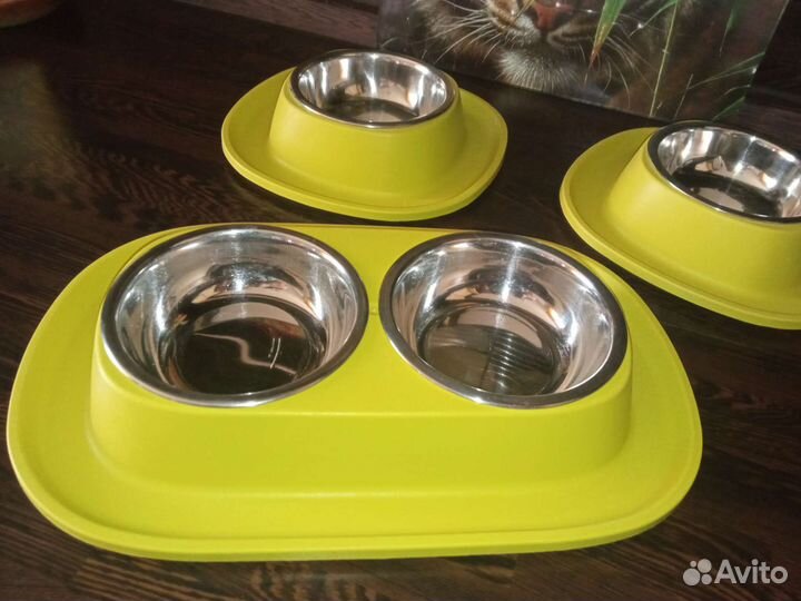 Миски для кошек на подставке