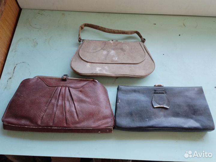 Советские женские сумочки,клатчи. Ретро, винтаж