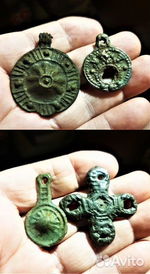 Амулет оберег привеска Сибирь 12-13 век