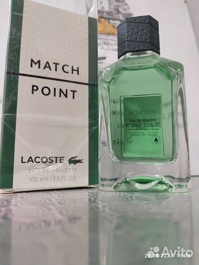 Туалетная вода lacoste Match Point