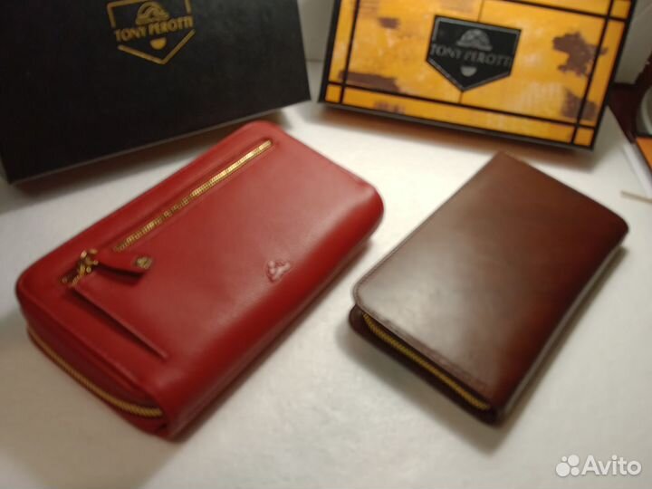Кошелёк клатч Италия кожа нишевый