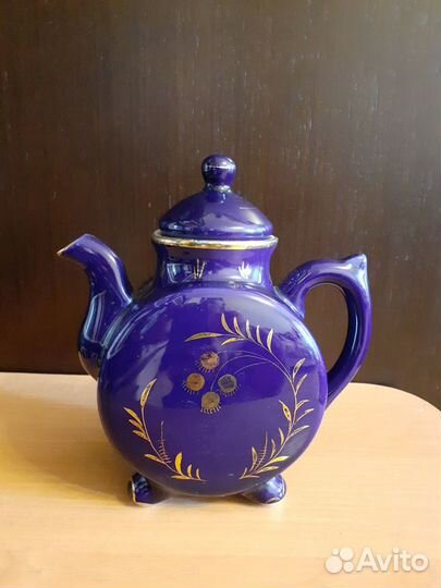 Чайник СССР. Гжель