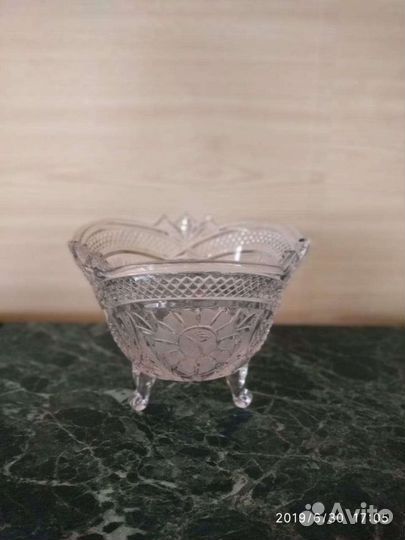 Ваза хрустальная СССР