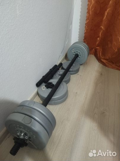 Штанга гриф блины