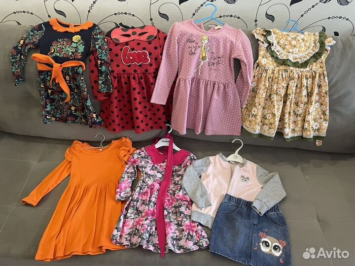 Пакет вещей на девочку 98 104