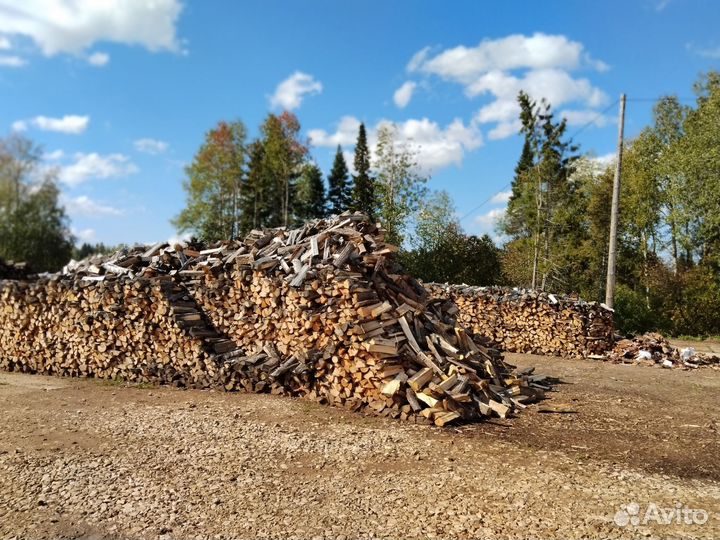 Дрова колотые
