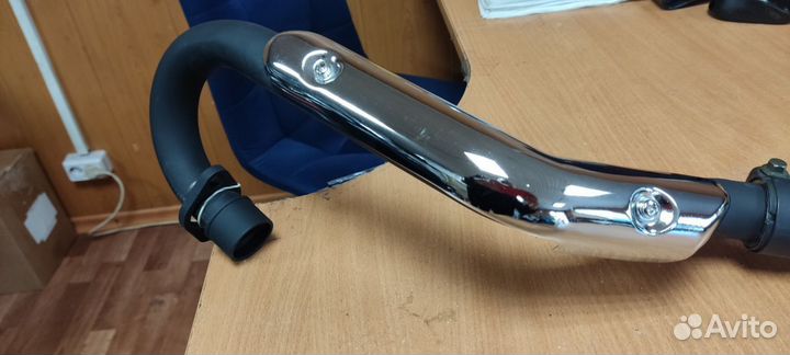 Глушитель в сборе enduro 250 (A17-1 peaq010BCR