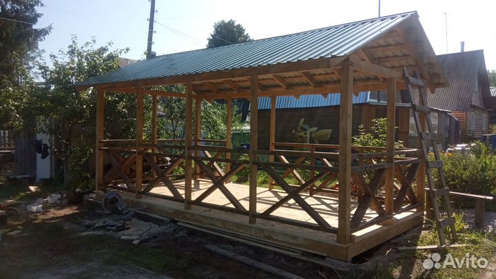 Беседка для дачи