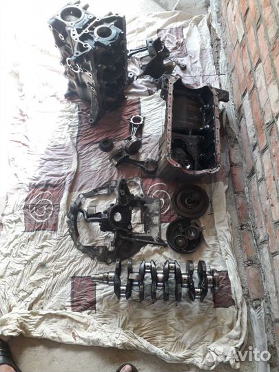 Блок двигателя kia spectra