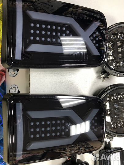 Комплект фар на Ниву LED