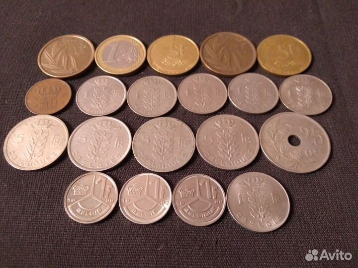 Бельгия, 20 монет
