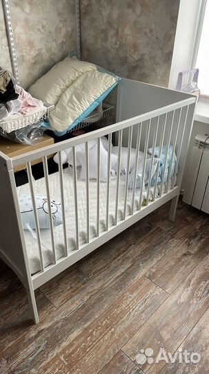 Кровать с матрасом до 3-х лет