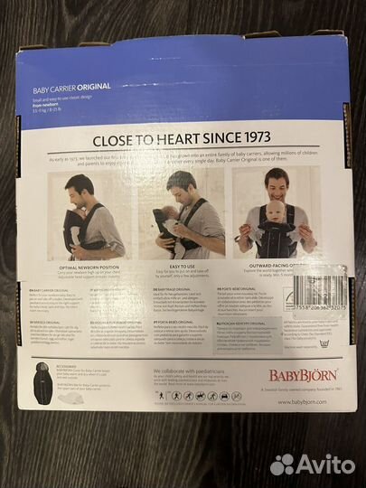 Переноска baby bjorn carrier