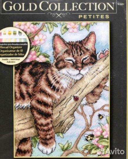 Винтажные наборы д/вышивания, напёрстки