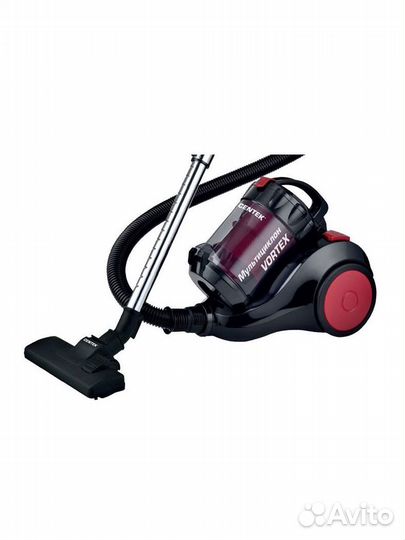 Пылесос CT-2529 2000/350Вт мультициклон красн/черн