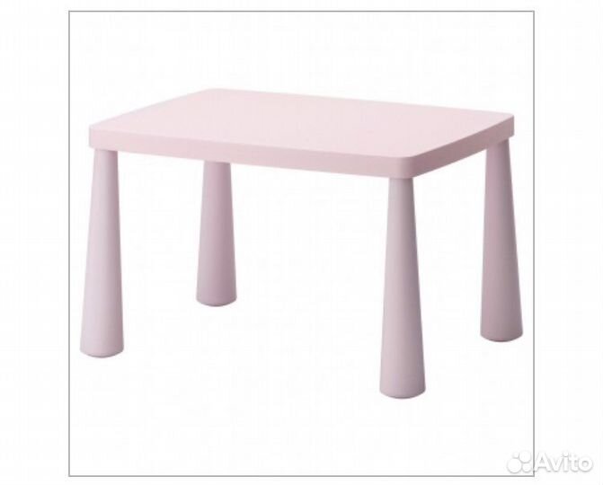 Детский стол и стул IKEA