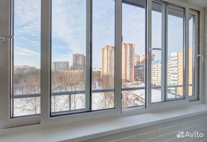 Остекление пластиковыми и алюминиевыми окнами под