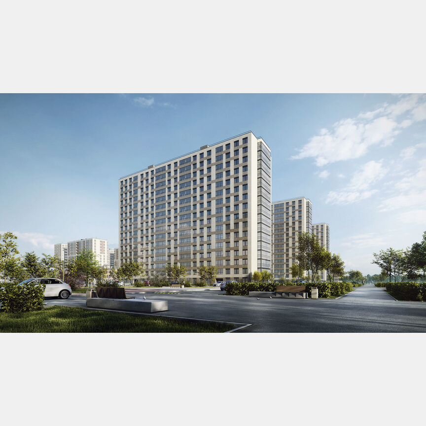 1-к. квартира, 39,5 м², 5/16 эт.