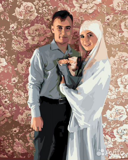 Картина по номерам по фото красками