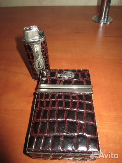 Подсигар и футляр для зажигалки